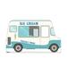 Advanced Graphics Reversed - Ice Cream Truck Cardboard Standup | 45 H x 76 W x 8 D in | Wayfair 3799