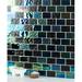 WS Tiles® Swimming Pool 2" x 3" Glass Brick Joint Mosaic Tile Glass in Blue | 3 H x 2 W x 0.24 D in | Wayfair WSD-RW06