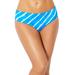Plus Size Women's Hipster Swim Brief by Swimsuits For All in Blue Tie-dye (Size 12)