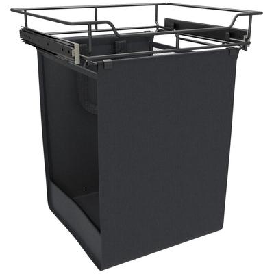 Rev-A-Shelf SCOHSL Series 18 Inch Pull Out Laundry Hamper