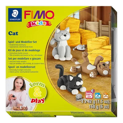 Fimo kids form & play Katzen