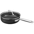 MSMK Non Stick Frying Pan Induction?Saute Pan with Lid 24cm/2.85L Deep Frying Pan, Induction Wok Fry Pan for All Cooktops, Frying Pan with Lid PFOA & PTFE Free, Oven Safe?Easter Gifts