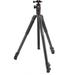 Oben ALF-6193 Skysill Series 3-Section Aluminum Tripod with BE-117 Dual-Action B ALF-6193/BE-117