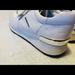 Michael Kors Shoes | Almost Brand New Women’s Fine Leather Sneakers By Michael Kors - Size 9m | Color: Silver/White | Size: 9 M