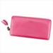 Gucci Bags | Gucci Wallet Purse Long Wallet Pink Silver Woman Authentic Used T6973 | Color: Pink | Size: Size Length Width: About 18.5 Cm