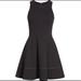 Kate Spade Dresses | Kate Spade Pointe Fit And Flare Dress | Color: Black | Size: 00