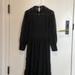 J. Crew Dresses | J.Crew Sheer Lace Witchy Dress With Black Slip | Color: Black | Size: 00p