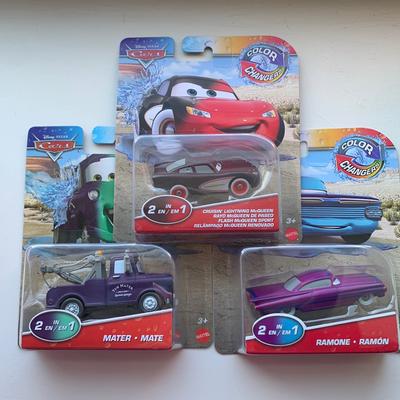 Disney Toys | Disney Pixar Cars Color Changing 2 In 1 | Color: Black/Purple | Size: Osb