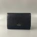 Kate Spade Bags | Kate Spade Black Pebbled Leather Women's Trifold Wallet | Color: Black/Gold | Size: Approx. 5.75'' X 4.25'' X 1.2''
