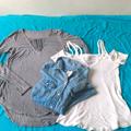 American Eagle Outfitters Tops | Bundle Of American Eagle Outfitters Tops | Color: Gray/White | Size: S