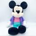 Disney Toys | Disney Mickey Mouse 19" Easter Holiday Plush Stuffed Disney Just Play | Color: Blue/Purple | Size: 19”