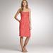 J. Crew Dresses | J Crew Linen Constellation Strapless Dress | Color: Pink/Red | Size: 6