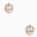 Kate Spade Jewelry | Kate Spade New York Lady Marmalade Rose Gold Studs Style# O0ru1147 | Color: Gold/Pink | Size: Os