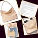 Victoria's Secret Bags | Curve Bag Victoria's Secret Satchel Slouch Bag Pocketbook Hobo Style Purse Tote | Color: Cream/Tan | Size: Os