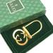 Gucci Accessories | Authentic Gucci Key Ring Key Holder Interlocking Gold Woman Unisex | Color: Gold | Size: About 6.5 Cm