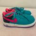 Nike Shoes | Brand New Adorable Nike Neon Girls Sneakers Size 8, Turquois/ Pink/ Purple! | Color: Pink/Purple | Size: 8g