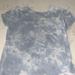 American Eagle Outfitters Tops | American Eagle Tie Dye T-Shirt | Color: Blue/White | Size: Xs