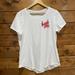 Lululemon Athletica Tops | Lululemon X Boob Love White Love Short Sleeve T-Shirt | Color: White | Size: 8