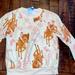 Disney Shirts & Tops | Girls Bambi Sweater Size Large | Color: Cream/White | Size: Lg