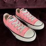 Converse Shoes | Like New Converse Low Top Classic Pink Sneakers | Color: Pink/White | Size: 5