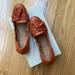 Burberry Shoes | Burberry Ballerina Tassel Loafers | Color: Orange | Size: 10