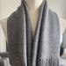 Burberry Accessories | Authentic Burberry 100% Cashmere Scarf | Color: Gray | Size: Length: 86 Inches Width: 10.5 Inches