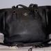 Coach Bags | Coach Black Leather Diaper Bag | Color: Black | Size: Os