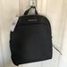Michael Kors Bags | Michael Kors - Emmy Lg Dome Backpack *New* | Color: Black/Silver | Size: Os