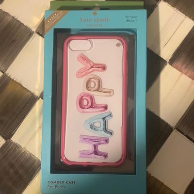 Kate Spade Cell Phones & Accessories | Nib Kate Spade Happy Whimsies Iphone 7 Caserainbow Balloon Letters | Color: Cream | Size: Os