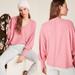 Anthropologie Sweaters | Anthro Saturday Sunday Rhea V-Neck Hacci Top | Color: Pink | Size: M