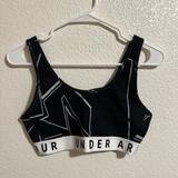 Under Armour Intimates & Sleepwear | Black And Gray Geometric Under Armor Sports Bra | Color: Black/Gray | Size: M