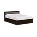 Copeland Furniture Solid Wood and Storage Platform Bed Wood and Upholstered/ in White/Black | 35 H x 78 W x 86 D in | Wayfair