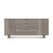 Copeland Furniture Iso 66" Wide 3 Drawer Oak Wood Sideboard Wood in Brown | 28.875 H x 66.125 W x 18 D in | Wayfair 6-ISO-50-77