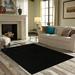 Black 72 x 72 x 0.4 in Area Rug - Eider & Ivory™ kids Favourite Area Rugs Polyester | 72 H x 72 W x 0.4 D in | Wayfair