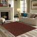 Brown 84 x 84 x 0.4 in Area Rug - Eider & Ivory™ kids Favourite Area Rugs Chocolate Polyester | 84 H x 84 W x 0.4 D in | Wayfair
