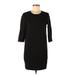 Old Navy Casual Dress - Shift: Black Print Dresses - Women's Size X-Small