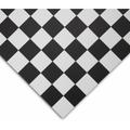 Revêtement de sol Atlantic Damier 019D 100 x 150 cm - Noir/Blanc