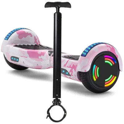 Hoverboard – Hoverboard auto-électrique pour enfants 6.5 pouces lumières LED 2 roues Scooters