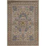 Floral Traditional Oushak Turkish Wool Area Rug Handmade Foyer Carpet - 5'0" x 6'10"