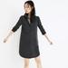 Madewell Dresses | Madewell Black Denim Shirtdress X-Small In Colton Wash | Color: Black | Size: Xs