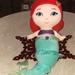 Disney Toys | Disney Baby Ariel The Little Mermaid Plush Doll By Kids Preferred | Color: Red | Size: Osbb