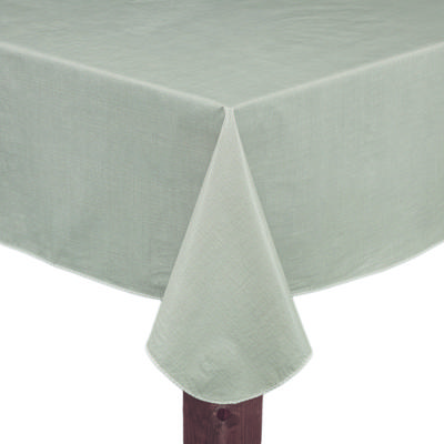 Wide Width CAFÉ DEAUVILLE Tablecloth by LINTEX LINENS in Sand (Size 52