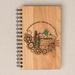 Cades and Birch Mountains Handmade Journal, Wood | 0.75 H x 5.5 W x 8.5 D in | Wayfair JN-18-5045