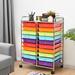 Costway 20 Drawers Rolling Cart Storage Scrapbook Paper Studio