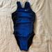 Nike Swim | Euc Worn Once Girls Nike Swimsuit Size 5 | Color: Black/Blue | Size: 5g