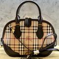 Burberry Bags | Burberry Check Orchard Bag | Color: Brown/Cream | Size: 12”L X 9.75” H X 3.75”W