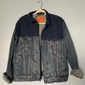Levi's Jackets & Coats | Levi’s Denim And Nylon Trucker Jacket | Color: Blue | Size: M