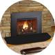Fireplace Mat Fireplace Rug Fireproof Mat for Fireplace Indoor Flame-Resistant Pad Fiberglass HearthArea Rug Chiminea Mat Ember Mat for Fireplace Stove Protection