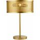 Lampe à poser dorée de salon moderne lampe de table lampe de chevet design grille, en optique