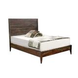 Porter Designs Fall River Contemporary Solid Sheesham Wood Queen Bed, Gray